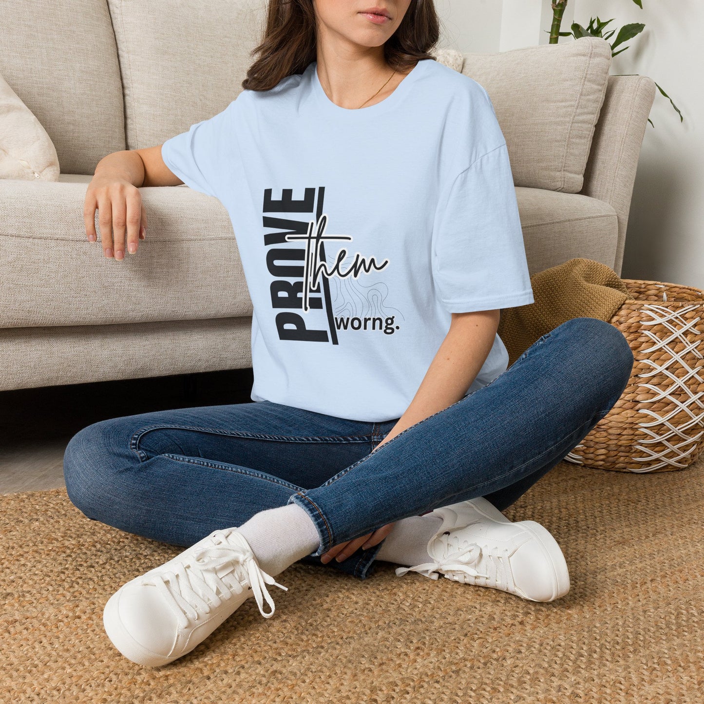 T-Shirt — 'Pray One Them' Minimal Faith Graphic Tee