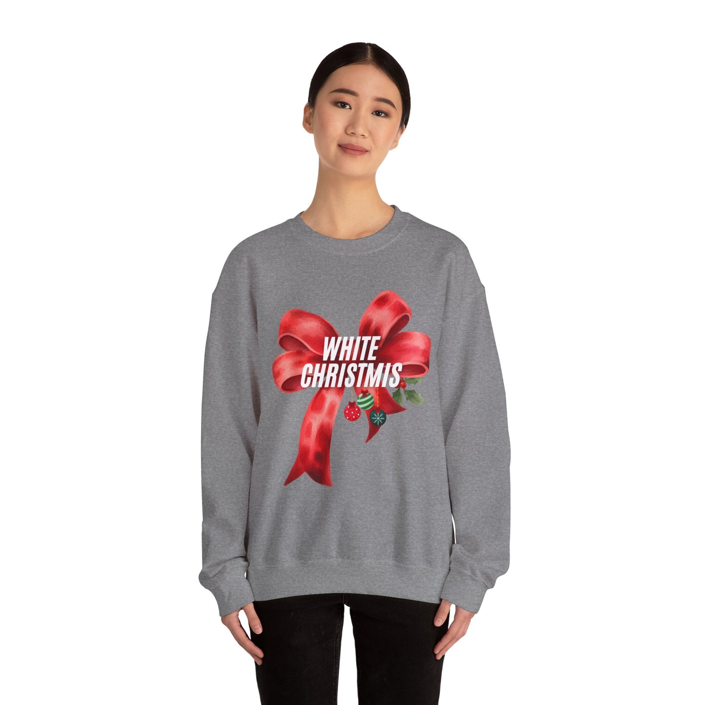 White Christmas Crewneck Sweatshirt