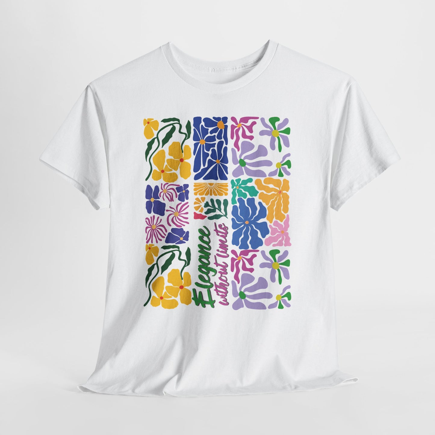 Elegance without limits T Shirt, Tropical Flowers T Shirt