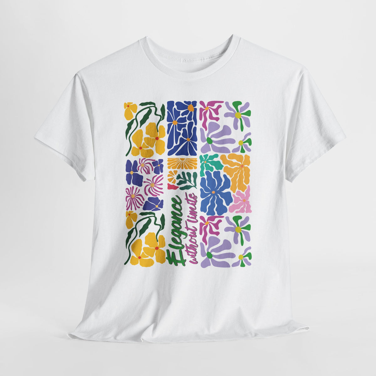 Elegance without limits T Shirt, Tropical Flowers T Shirt