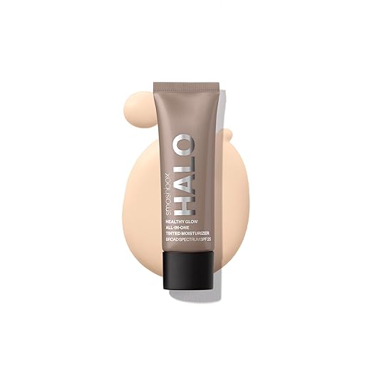 Smashbox Halo Healthy Glow All-In-One Tinted Moisturizer SPF 25 | Hydrating, Long Wearing, Tinted Moisturizer with SPF | Hyaluronic Acid