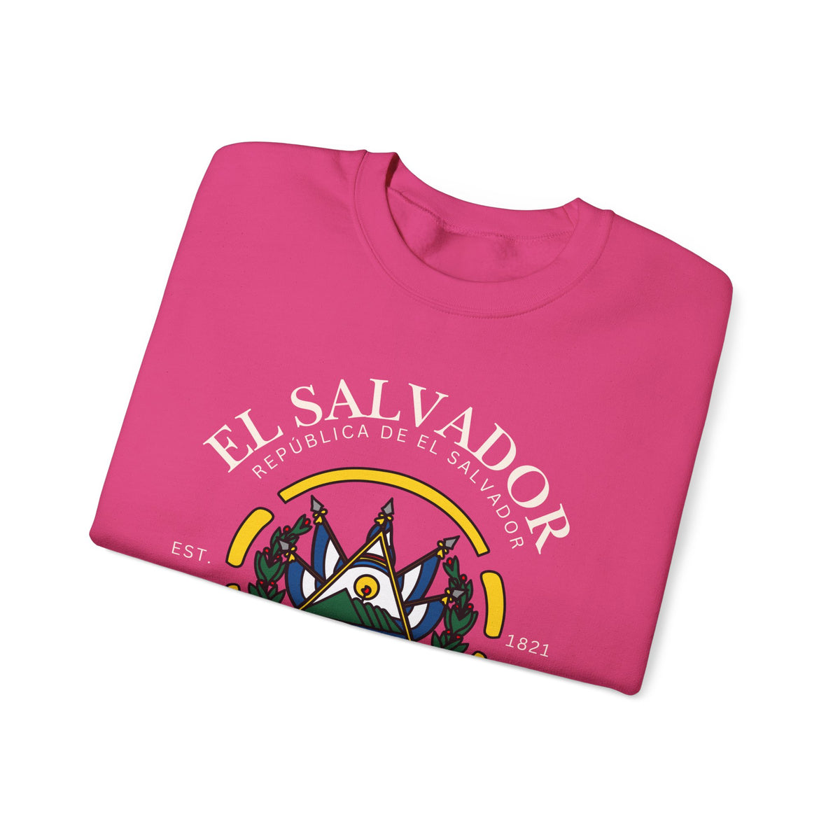 El Salvador Sweatshirt, El Salvador Flag Shirt, Central America,