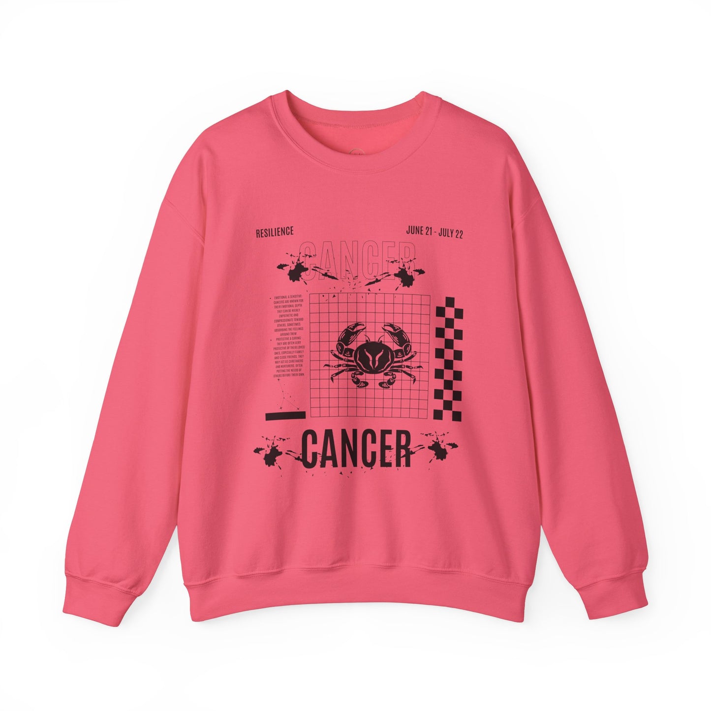 Cancer Zodiac Sweatshirt, Horoscope Unisex Jumper, Astrology Sign Clothing,