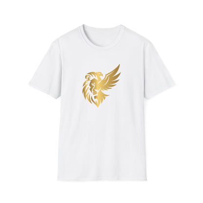 Majestic Lion Wing T-Shirt - Unisex Graphic Tee for Animal Lovers and Adventurers