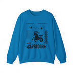 Capricorn Zodiac Unisex Sweatshirt, Retro Astrology Gift, Trendy Positive Word Shirt for Capricorn Friend