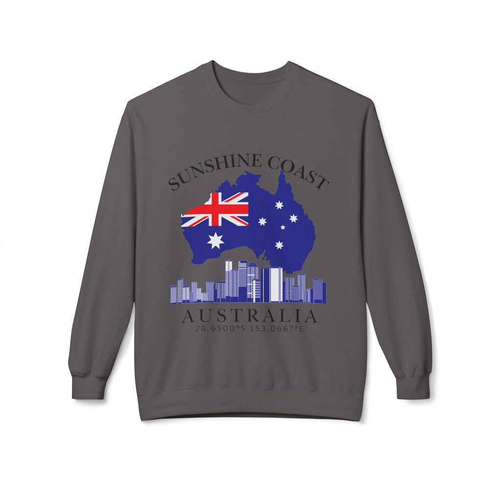 Australia Unisex Midweight Softstyle Fleece Crewneck Sweatshirt