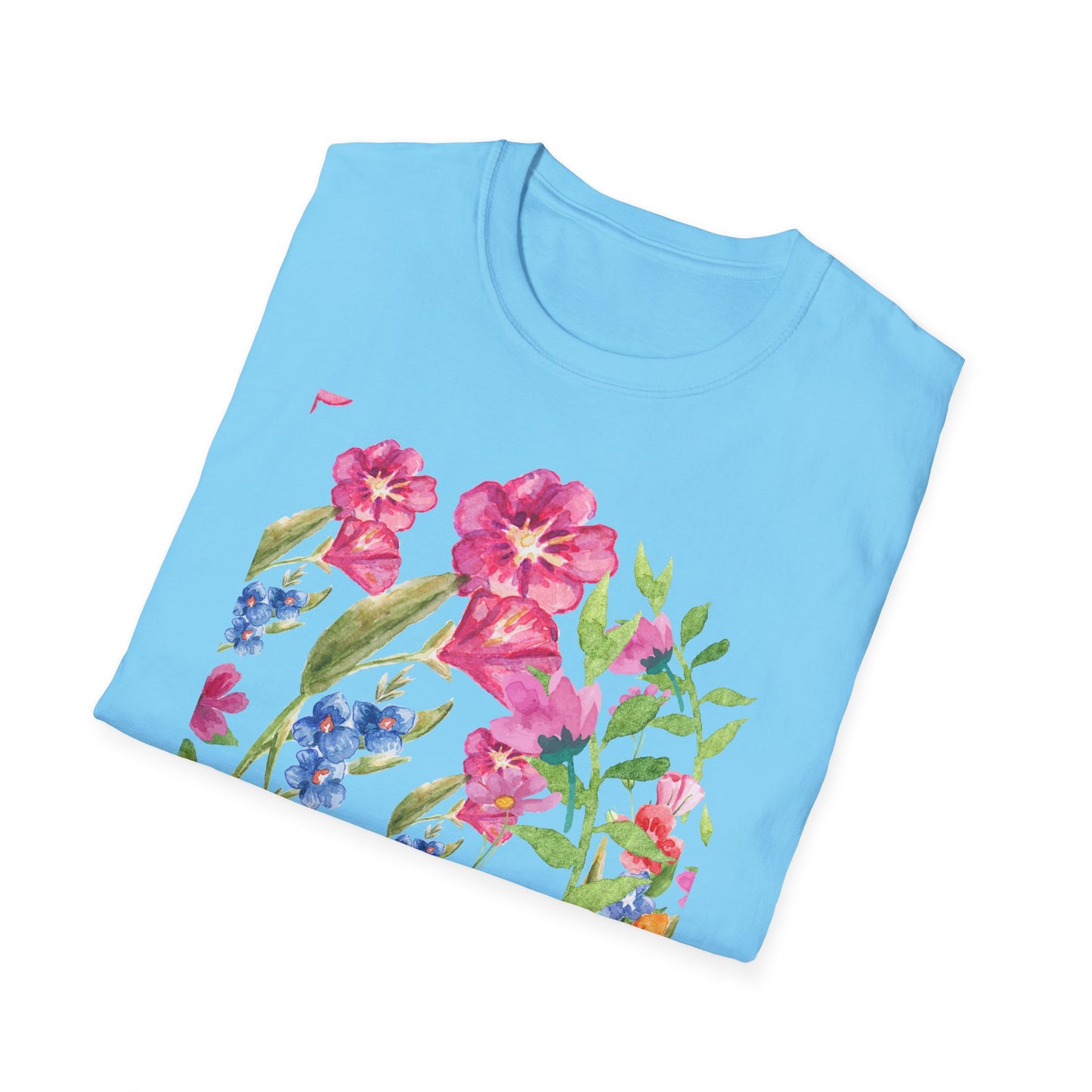 Botanical Bliss T-Shirt - Floral Print Tee