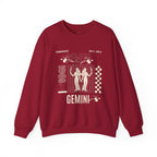 Gemini Zodiac Unisex Sweatshirt, Astrology Crewneck Jumper, Horoscope Pullover