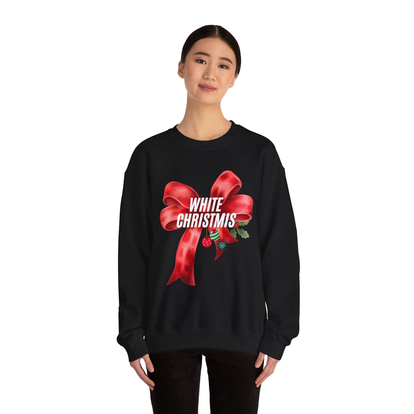 White Christmas Crewneck Sweatshirt