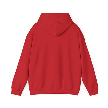 Heart Safety Pin Hoodie, Cozy Sweatshirt, Cute Gift for Her, Valentine's Day Apparel, Casual Streetwear