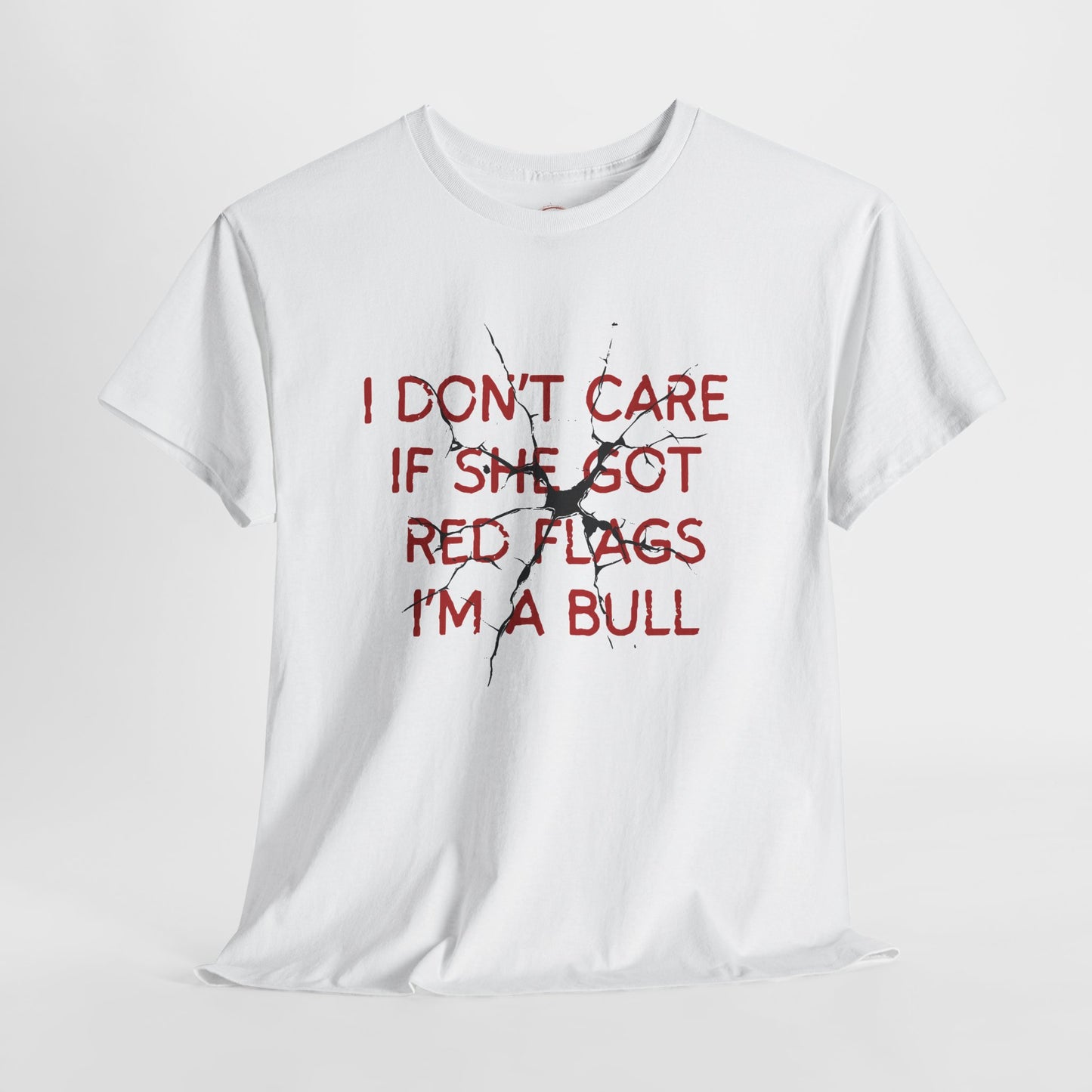 I don't care red flags t shirt men