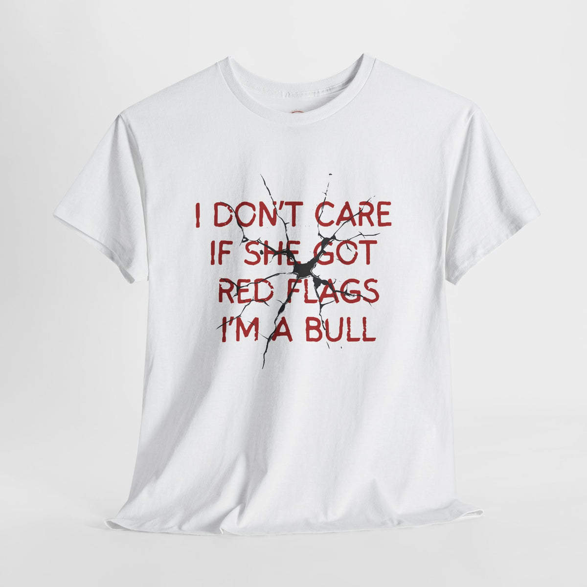 I don't care red flags t shirt men