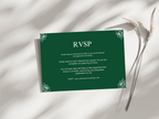 Wedding Invitation Set, RSVP, Wedding Invitation, Details, Editable, Template, WI253