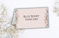 Menu Tent Card, Menu Sign Border Table Tent Editable Template, Food Tent Template. WS18