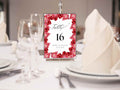 Wedding Table Numbers Template, Wedding Table Numbers, Pink Flower, Floral Wreath, Printable Table Numbers, Wedding Seating Chart. TS5