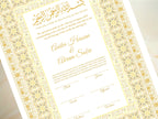 Nikkah Certificate, Nikkah Islamic Marriage Certificate, Printable, Nikkah Contract, Editable, Digital Download. NN18