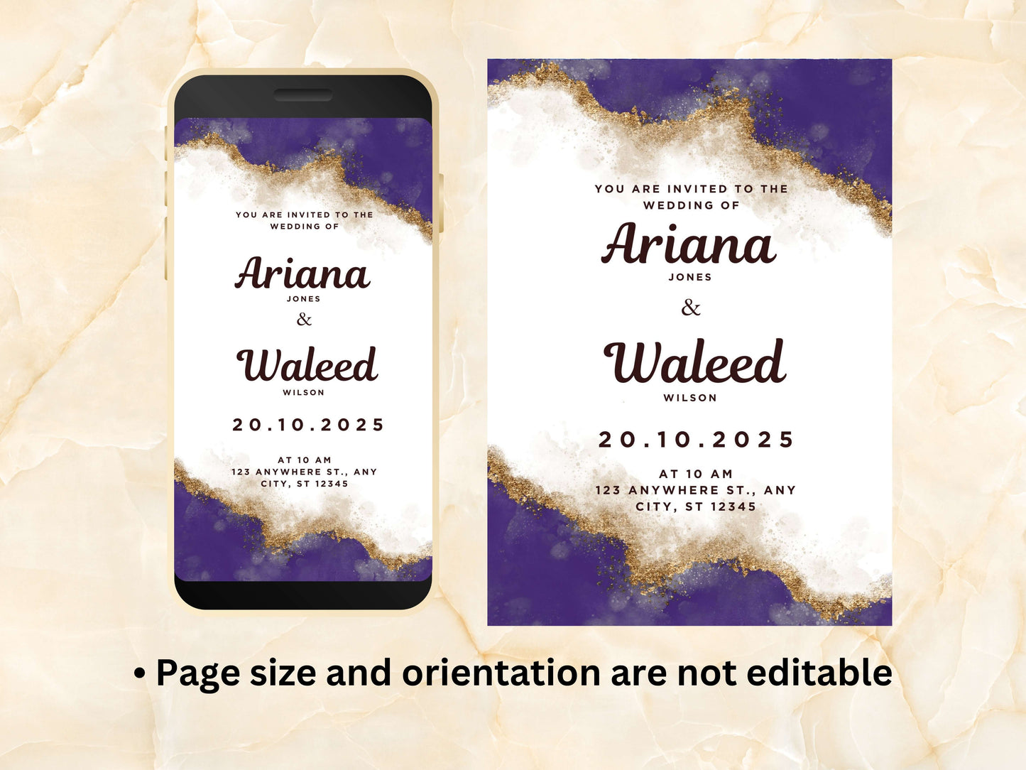 Wedding Invitation, Electronic Wedding Invite, Digital Download, Red Rose Wedding Evite, Templett. WEIB83