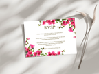 Wedding Invitation Bundle, RSVP, Thank You Card, Table Card, Menu Card, Reception Card, Details Card. WI256