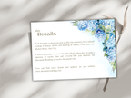 Wedding Invitation Bundle, RSVP, Thank You Card, Table Card, Menu Card, Reception Card, Details Card. WI230