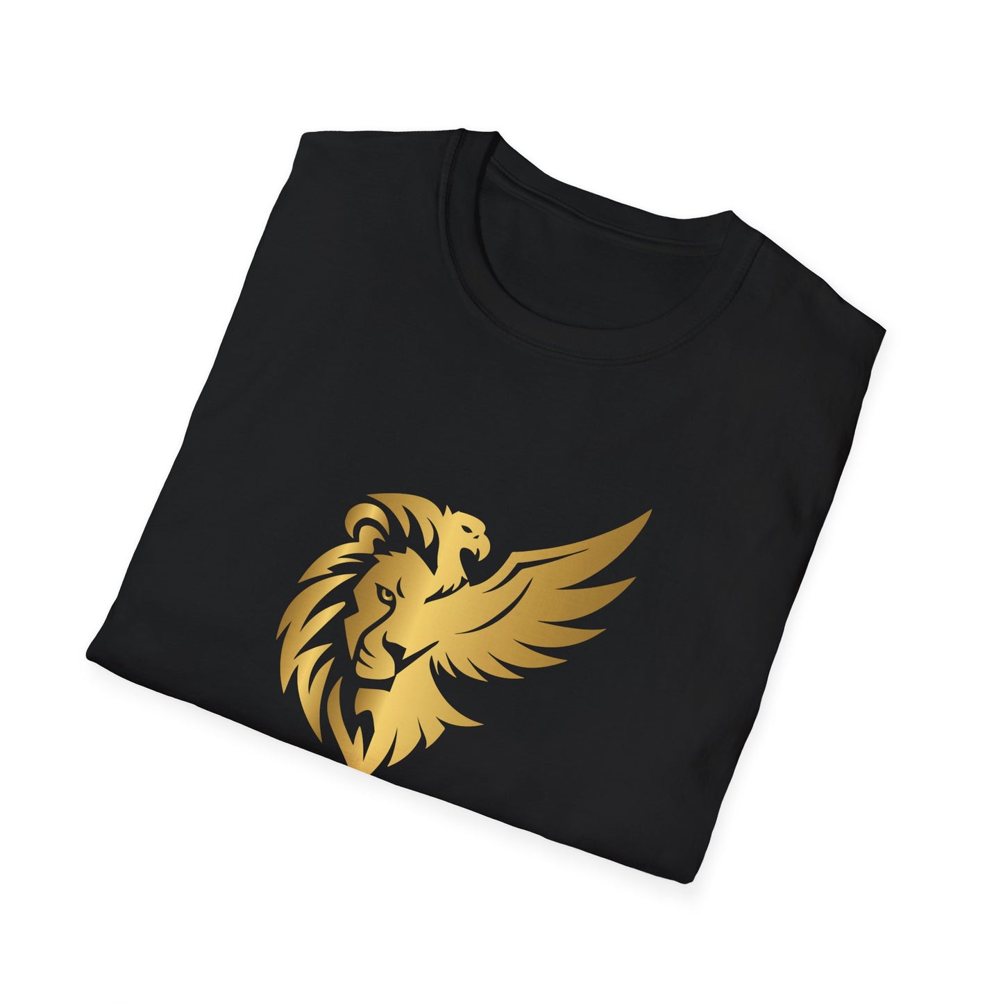 Majestic Lion Wing T-Shirt - Unisex Graphic Tee for Animal Lovers and Adventurers