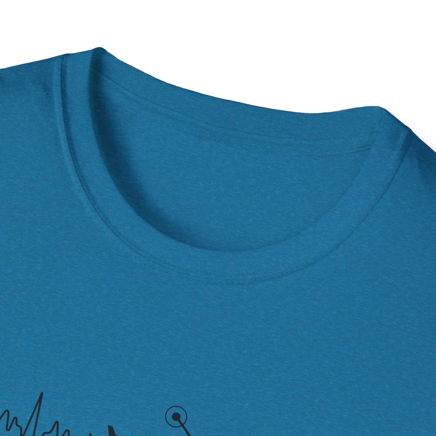 Heartbeats & Healing Unisex T-Shirt, Medical Nurse Doctor Gift