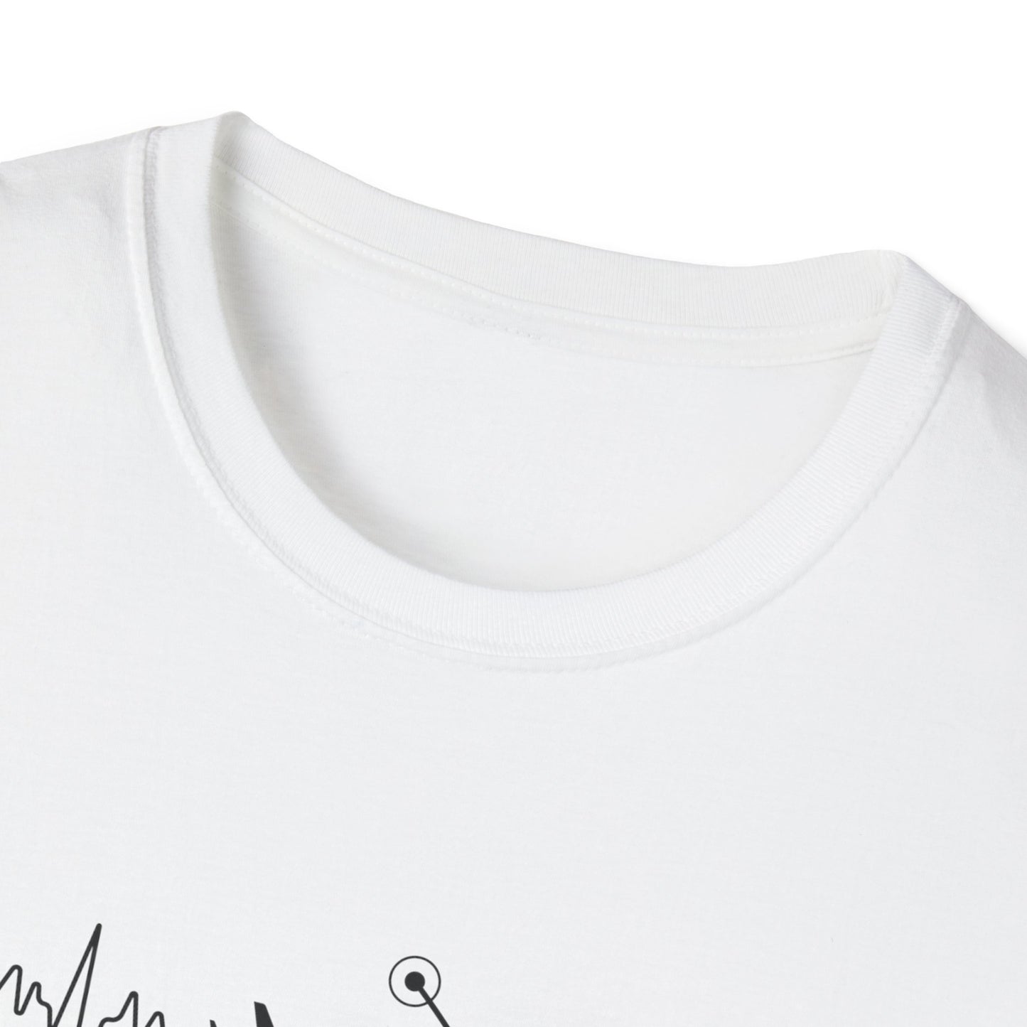 Heartbeats & Healing Unisex T-Shirt, Medical Nurse Doctor Gift