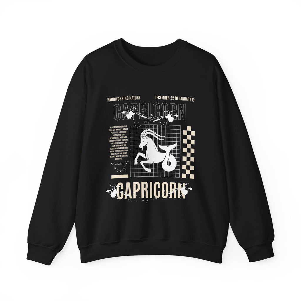 Capricorn Zodiac Unisex Sweatshirt