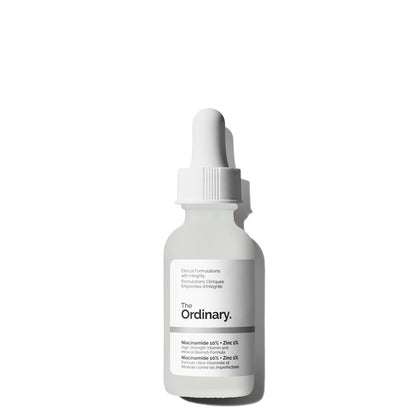 The Ordinary Niacinamide 10% + Zinc 1%, Smoothing Serum for Blemish-Prone Skin 1 fl oz
