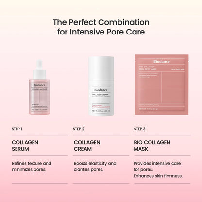 Collagen Real Deep Mask, Hydrating Overnight Hydrogel Mask, Pore Minimizing, Elasticity, Plumping Improvement, Korean Skincare, Stocking Stuffers for Teen Girls | 1.19oz(34g) x 4ea