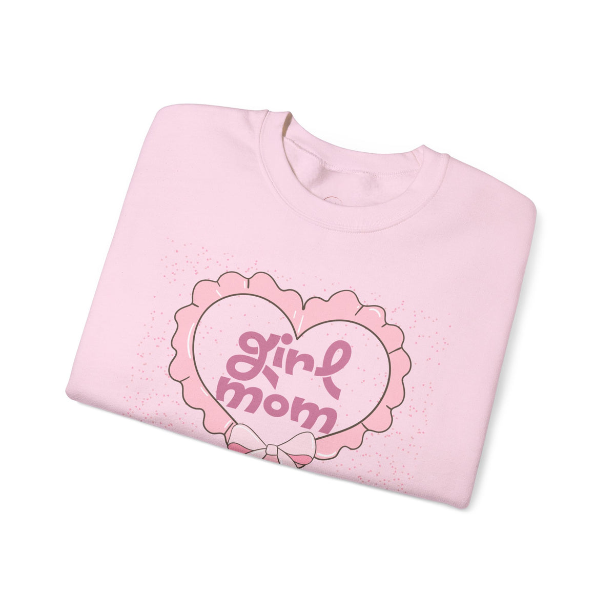 Girl Mom Sweatshirt, Motherhood Gift, Mom Life Apparel, Crewneck Jumper,
