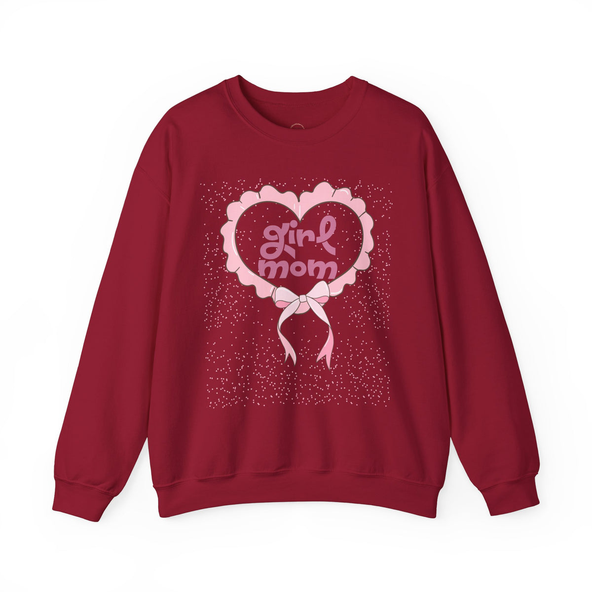 Girl Mom Sweatshirt, Motherhood Gift, Mom Life Apparel, Crewneck Jumper,