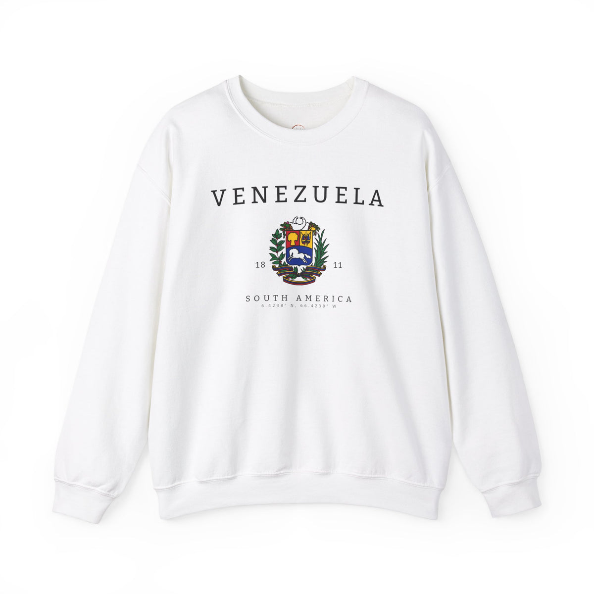 Venezuela Sweatshirt - South American Gift, Unisex Crewneck Jumper, Venezuela