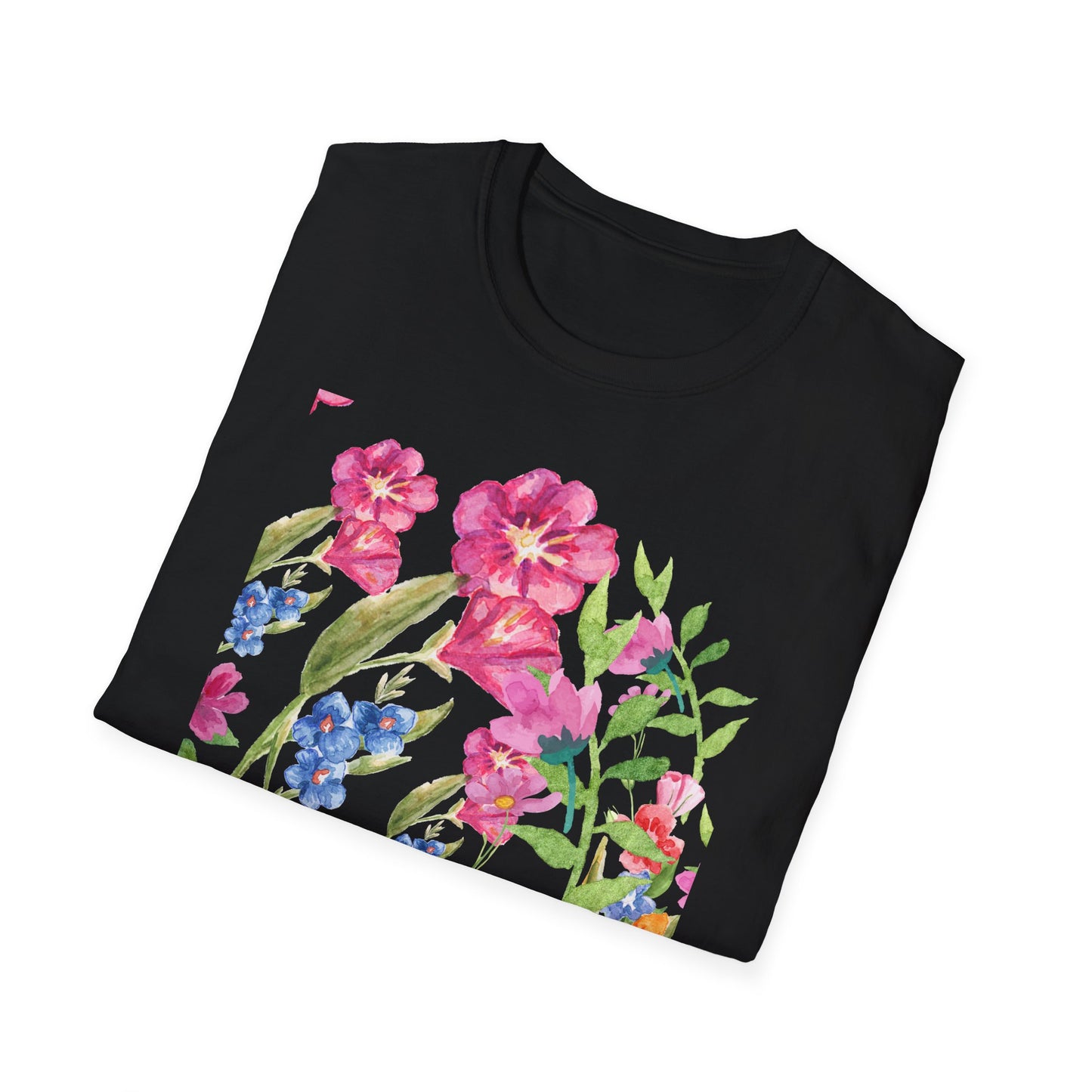 Botanical Bliss T-Shirt - Floral Print Tee