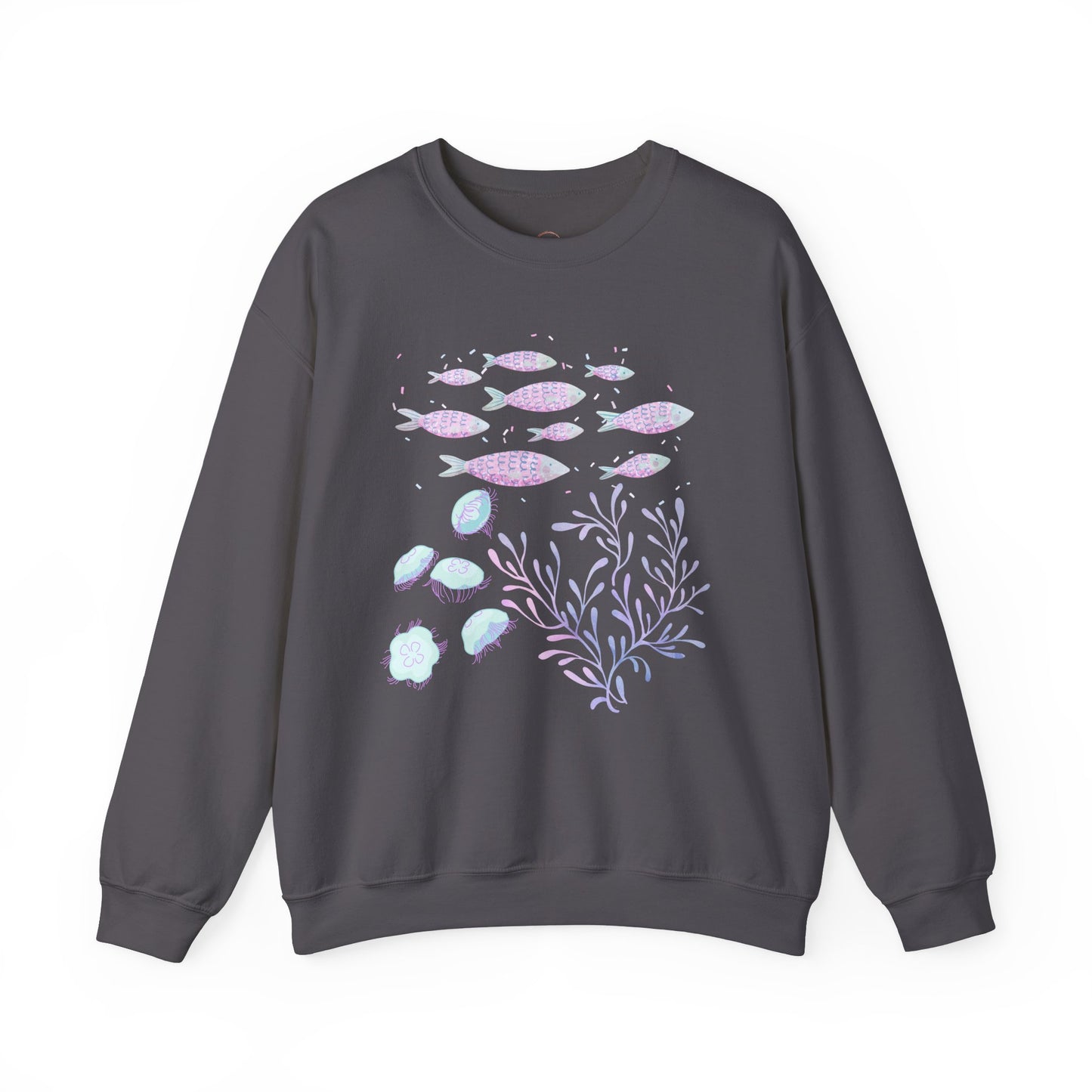 Sea Animals Vintage Unisex Crewneck Sweatshirt