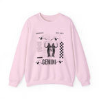 Gemini Zodiac Unisex Sweatshirt, Astrology Crewneck Jumper, Horoscope Pullover
