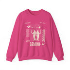 Gemini Zodiac Unisex Sweatshirt, Astrology Crewneck Jumper, Horoscope Pullover
