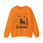 Capricorn Zodiac Unisex Sweatshirt, Retro Astrology Gift, Trendy Positive Word Shirt for Capricorn Friend