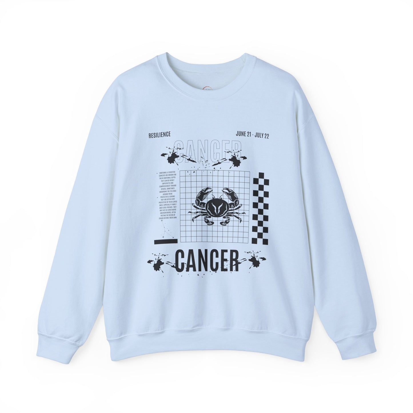 Cancer Zodiac Sweatshirt, Horoscope Unisex Jumper, Astrology Sign Clothing,