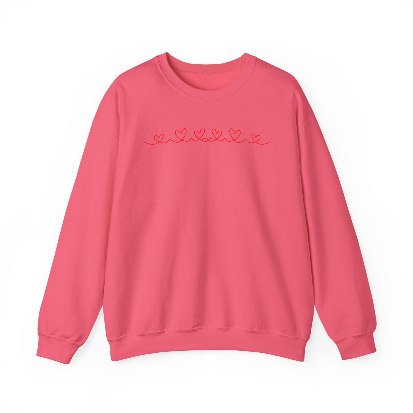 Valentine Heart Sweatshirt, Love Crewneck Jumper, Valentine's Day Gift, Heart