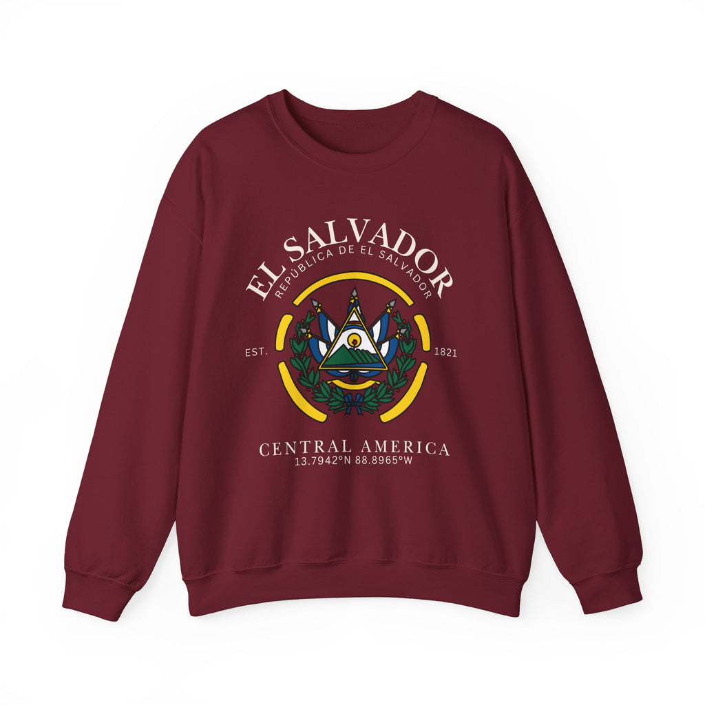El Salvador Sweatshirt, El Salvador Flag Shirt, Central America,