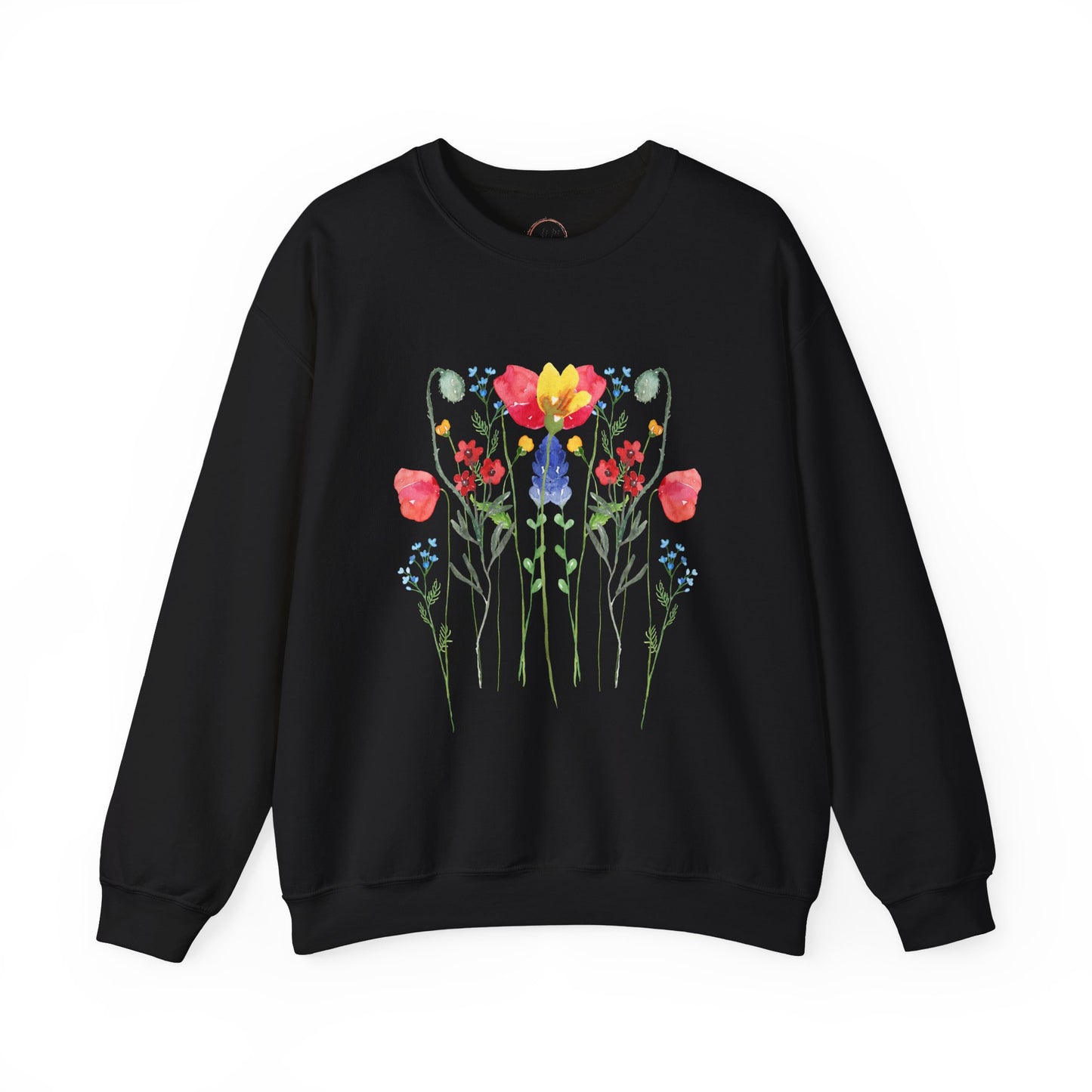 Wild Flowers Unisex Crewneck Sweatshirt