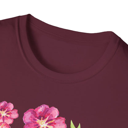 Botanical Bliss T-Shirt - Floral Print Tee