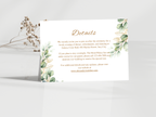 Wedding Invitation Set, RSVP, Wedding Details, Wedding Bottle Label Template, WI283