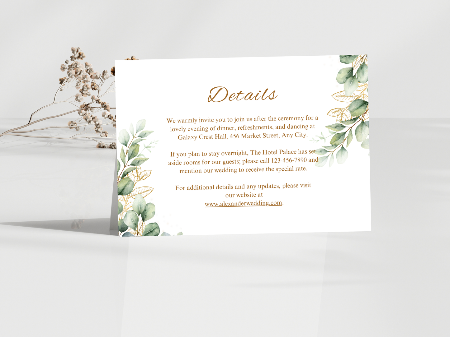 Wedding Invitation Set, RSVP, Wedding Details, Wedding Bottle Label Template, WI283