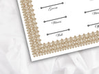 Nikkah Certificate Digital Download Personalised, A4, A3, Template, Editable, Brown Nikkah Nama, Nikkah Contract, Muslim Contract. NN265