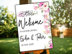 Nikkah Wedding Welcome Sign, Digital Wedding Sign, Nikkah sign, Printable Nikkah Ceremony Decorations, Islamic Marriage Ceremony. WS14