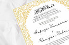 Nikkahnama, Template, Quran Verse, Muslim Wedding Gift, Digital Download. NN95