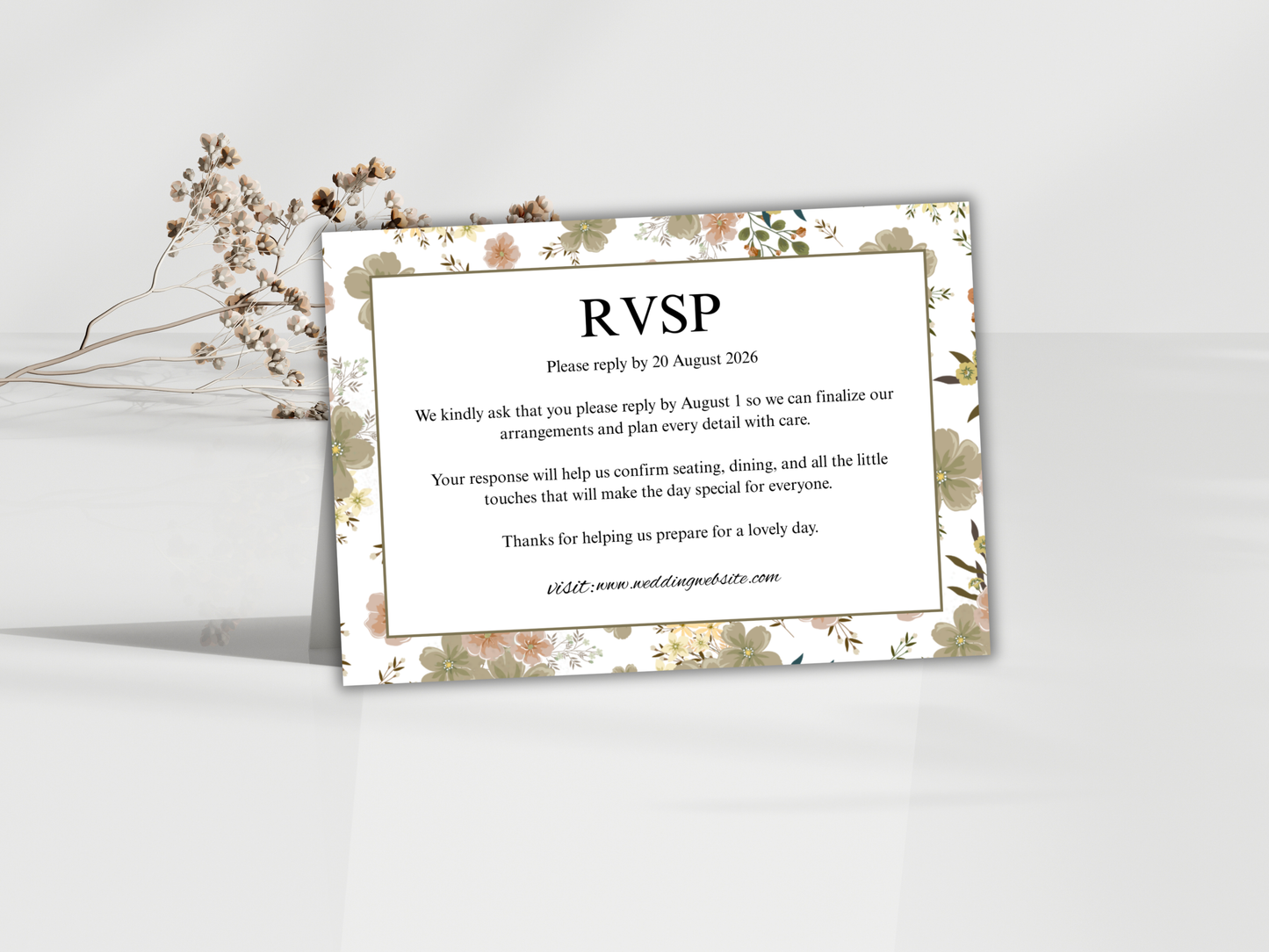 Wedding Invitation Bundle, RSVP, Menu Card, Reception Card, Details Card. Wedding Bottle Label. WI286