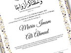 A4/A3 Nikkah Certificate Digital , Nikkah Contract Template, Muslim Marriage Certificate, Editable Wedding Agreement Gift. 146
