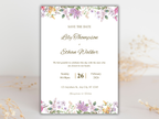Wedding Invitation Set, RSVP, Wedding Invitation, Details, Editable, Template, WI257